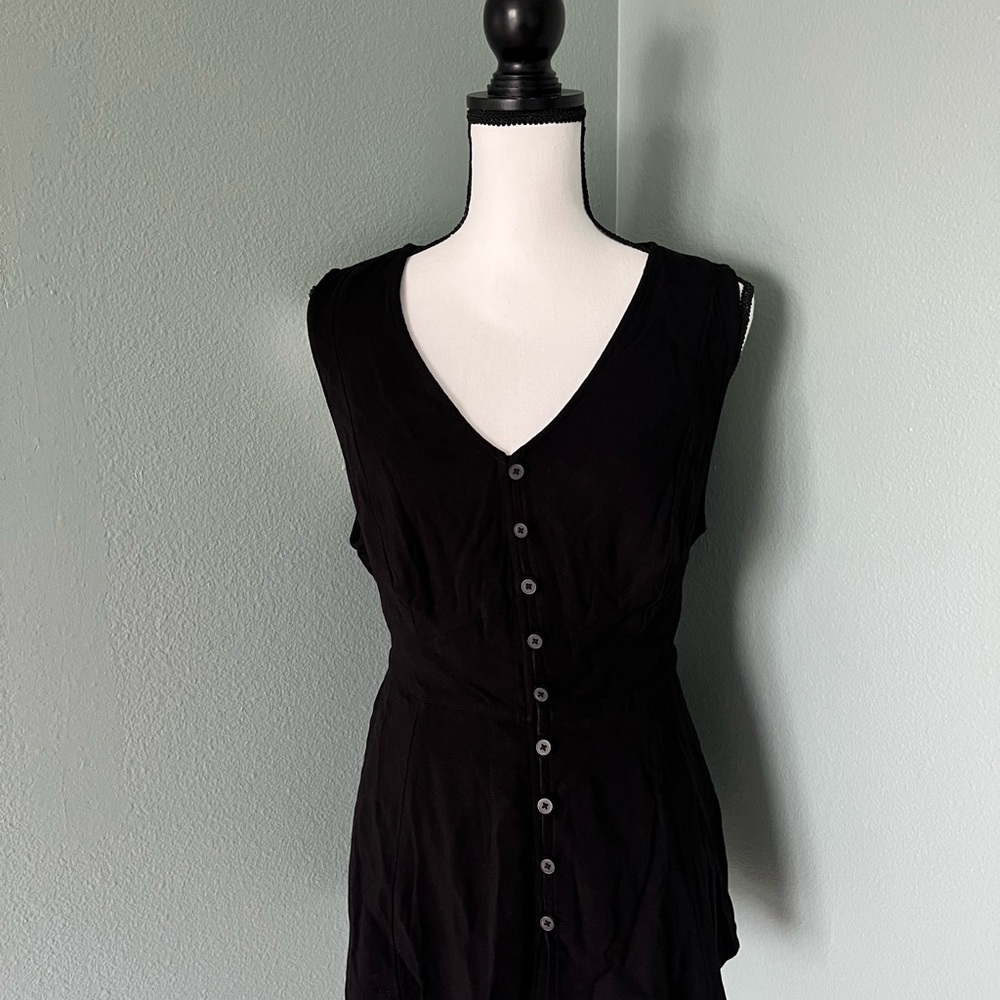 New Torrid Black Button Front Top Size 10